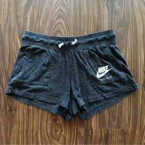 Nike Dark Grey High Rise Shorts